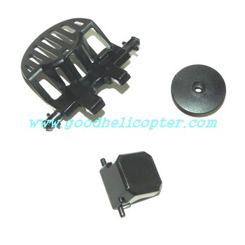 mjx-f-series-f46-f646 helicopter parts fixed set for tail big boom, main frame and top balance bar (3pcs)
